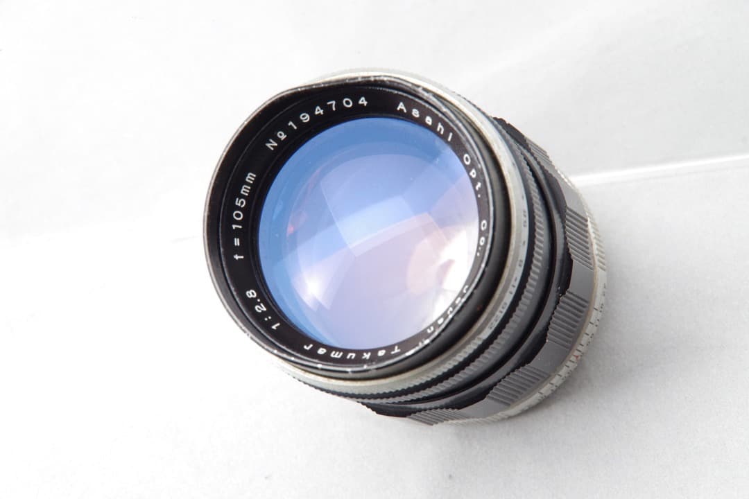 送料無料 限定１個 タクマー 105mm F2.8 単焦点 オールドレンズ