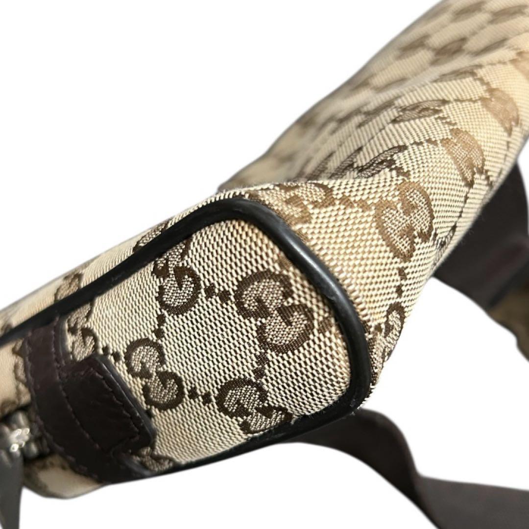 GUCCI グッチ GG柄 キャンバス ベルトバッグ