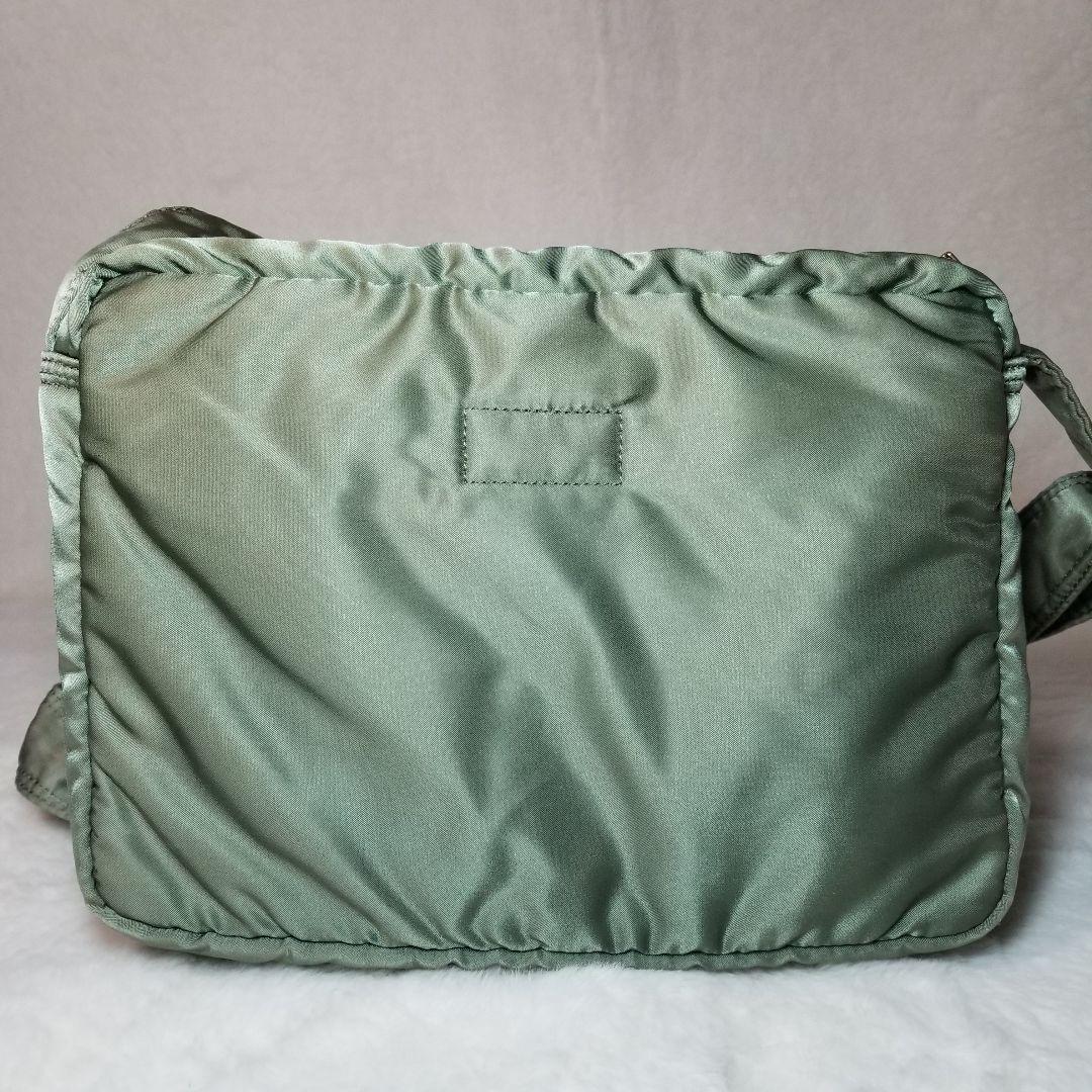 美品 PORTER　ポーター タンカー ショルダーバッグ L 2層 カーキ