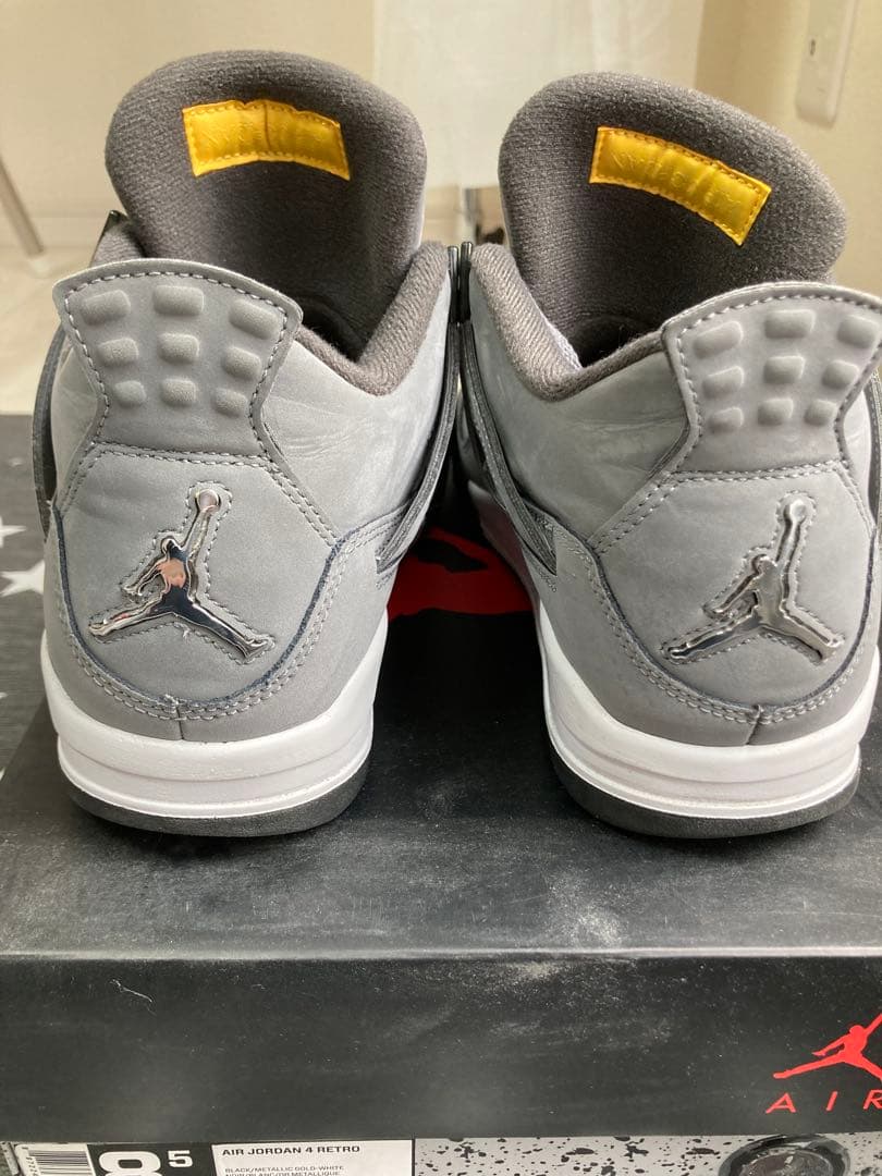 靴 NIKE AIR JORDAN 4 RETRO COOL GREY