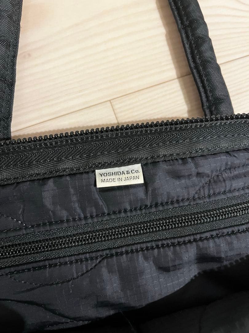 22SS HYKE × PORTER ヘルメットバッグ　ブラック