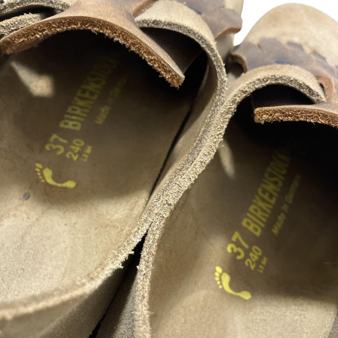 #303 ビルケンシュトック サボ サンダル フリンジ 廃盤 ザルツブルグ 36