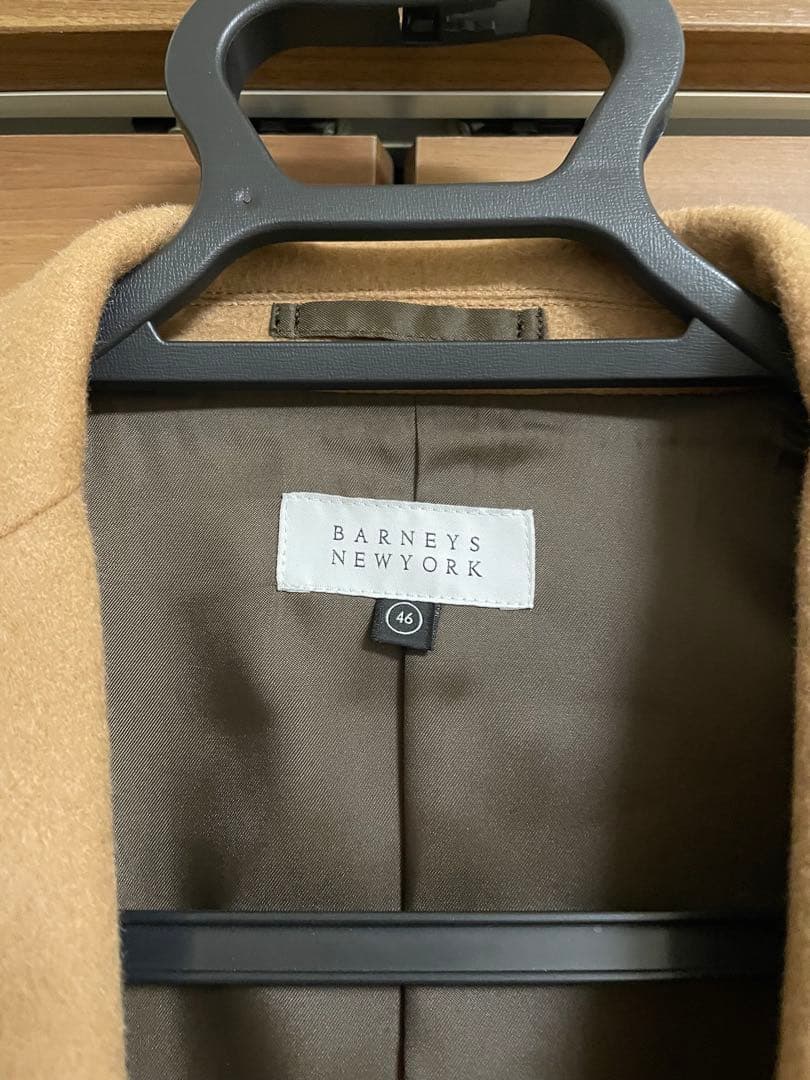 小判専用　バーニーズニューヨーク　キャメルコート　カシミア　新品