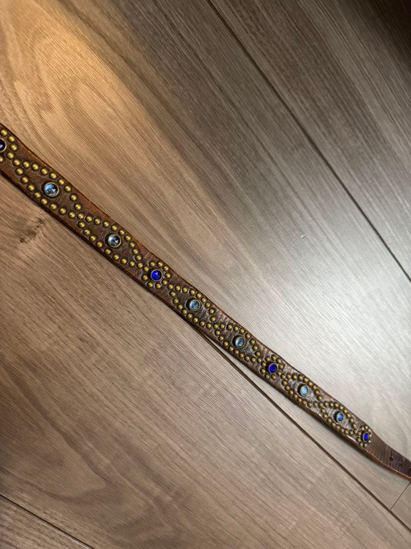 Tenderloin スタッズベルト T-STADS BELT キムタク同型　青