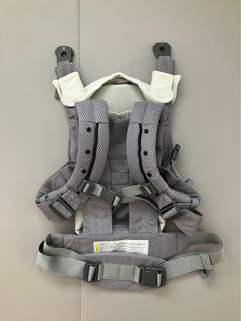 【美品】nuna ベビーキャリア　カドルクリック フォグ