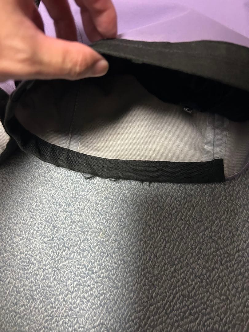 UNFUDGE PEEP BIB PANTS パープル　Mサイズ