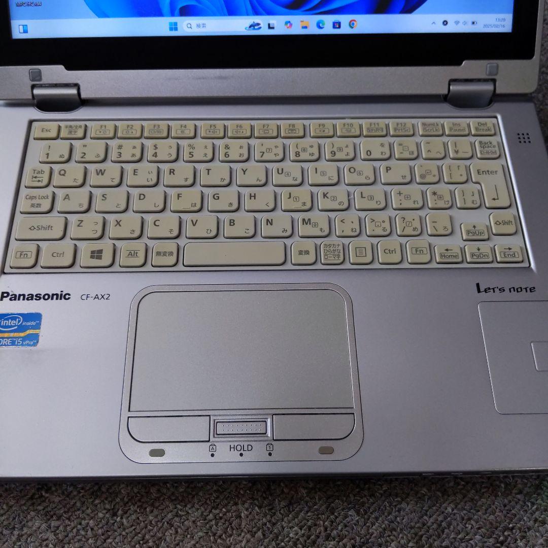 ノートPC Panasonic CF-AX2 11.6 4GB SSD