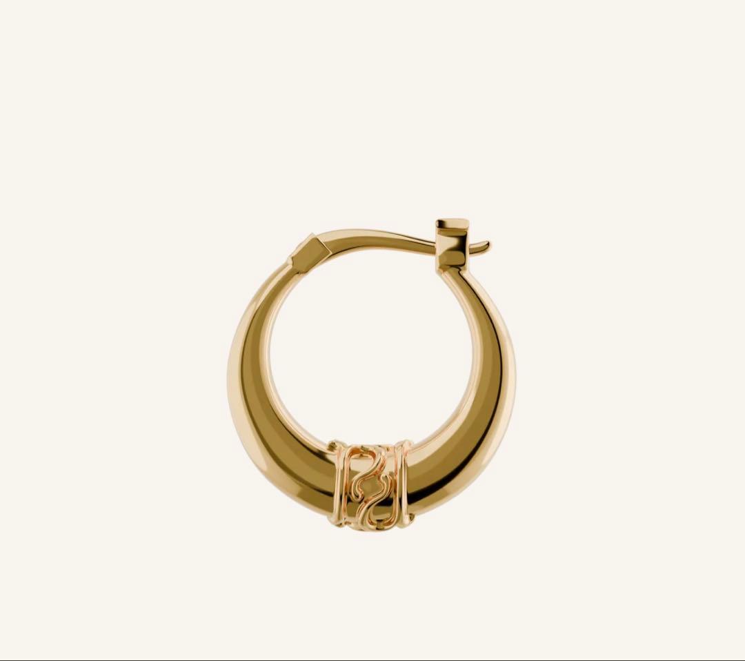 アクセサリー EAR RING PJ LOGO