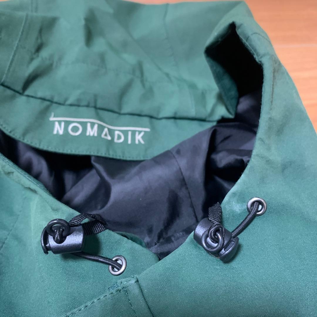 Nomadik アノラックジャケット 緑色/白色