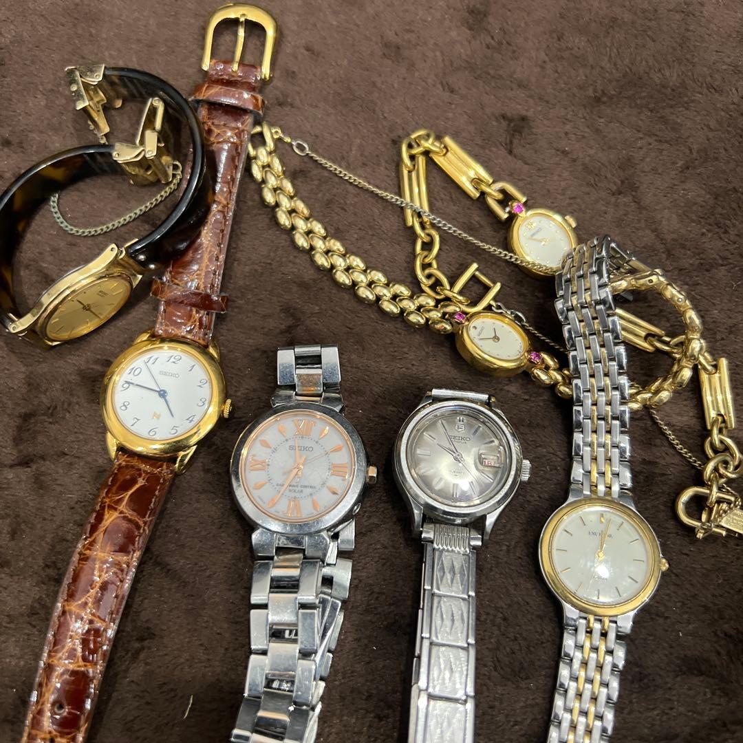 h*i様 セイコーアナログ時計セット レザー ステンレス