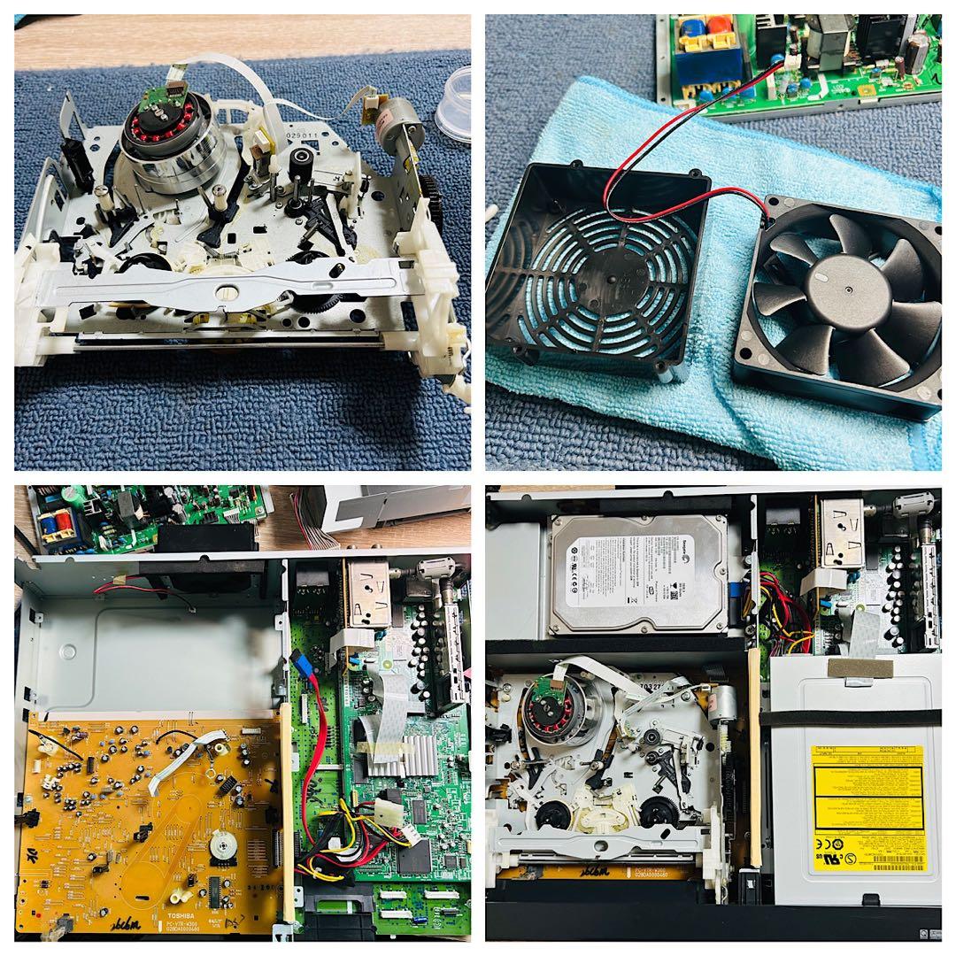 TOSHIBA RD- W300 VHS複合レコーダー 分解メンテナンス済み