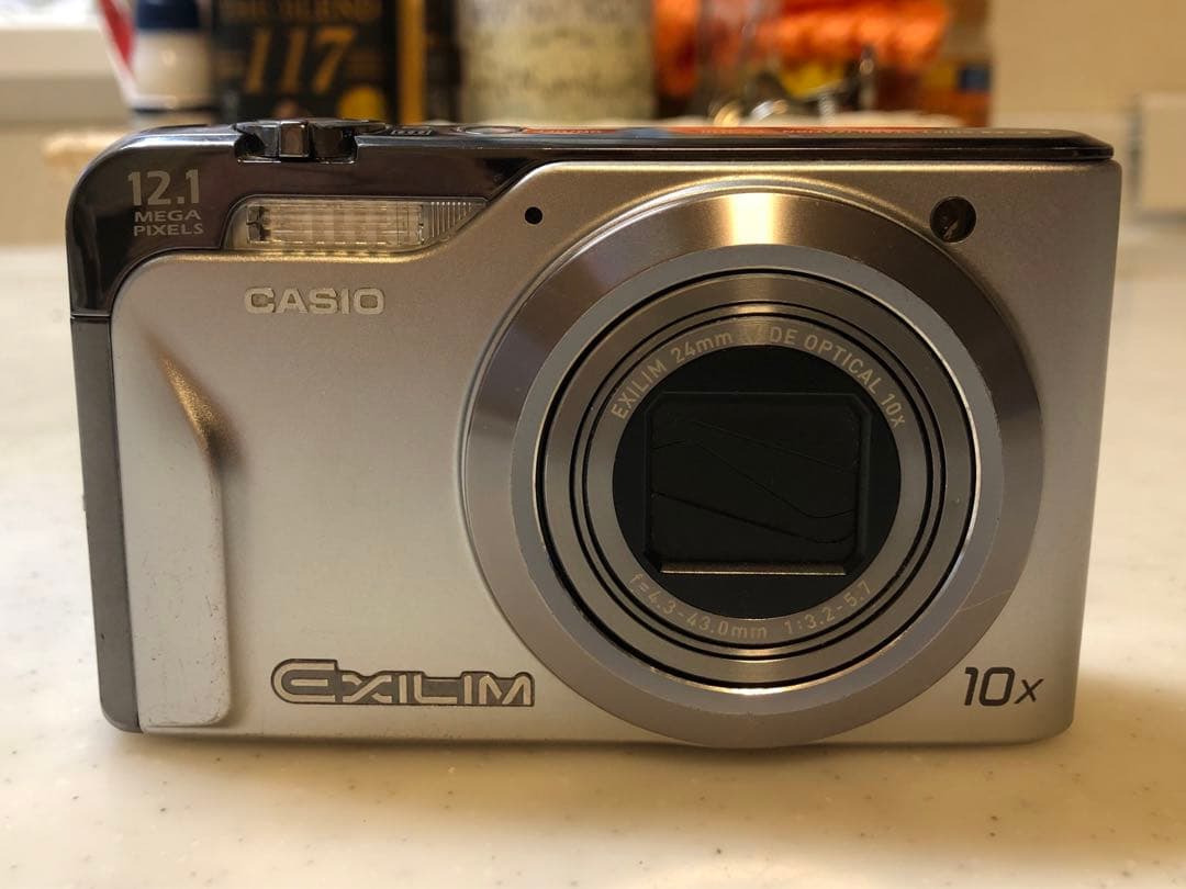 CASIO EXILIM EX-H10 カシオ コンデジ シルバー