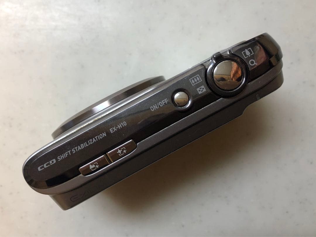 CASIO EXILIM EX-H10 カシオ コンデジ シルバー