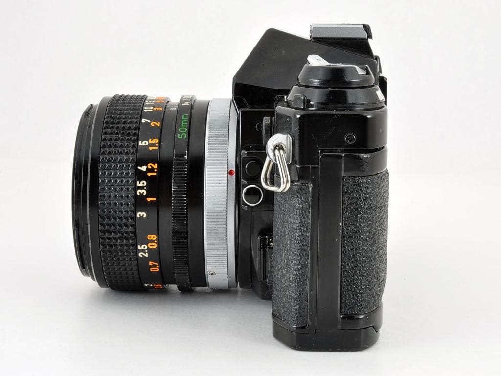 キヤノン AE-1 PROGRAM ブラック FD 50/f1.4 SSC 完動