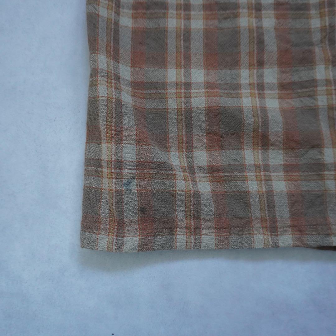 【70s】sirpendletonサーペンドルトン ウールシャツ ブラウン L