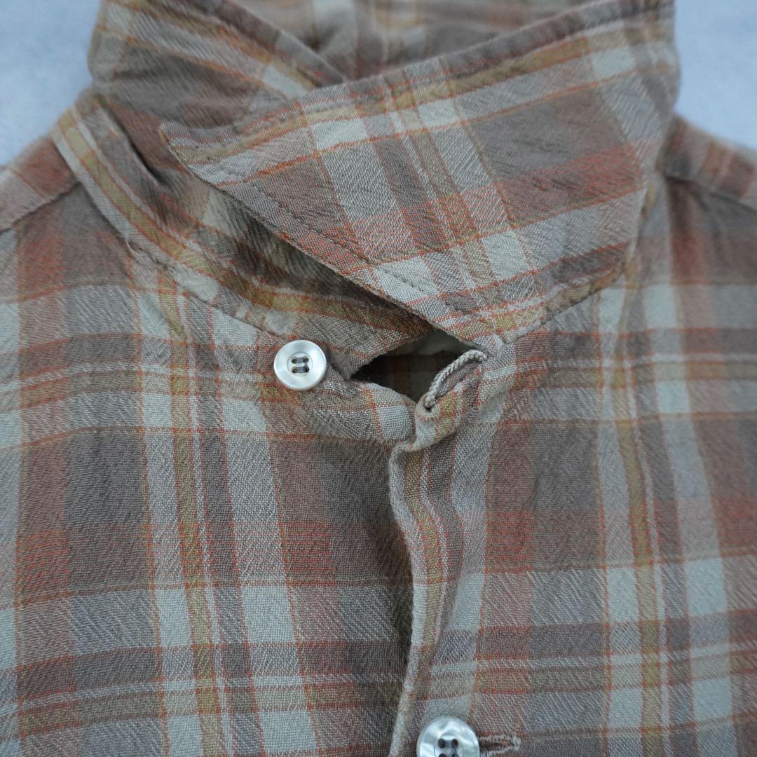 【70s】sirpendletonサーペンドルトン ウールシャツ ブラウン L