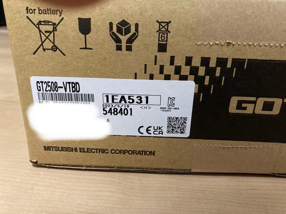 三菱電機 GT2508-VTBD タッチパネル