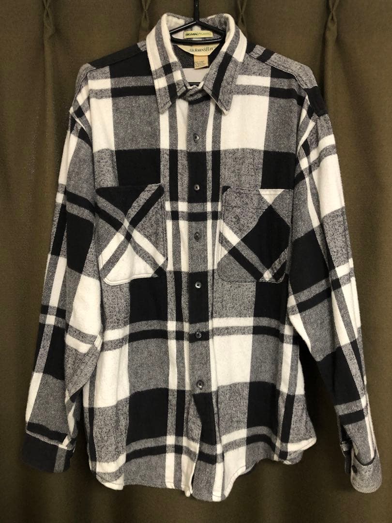 St John’s Bay Big Mac ネルシャツ USA 80s 90s