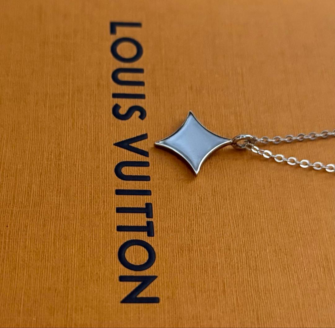 極美品✨ louis vuitton ネックレス モノグラム柄 ♦︎ 付属品込み