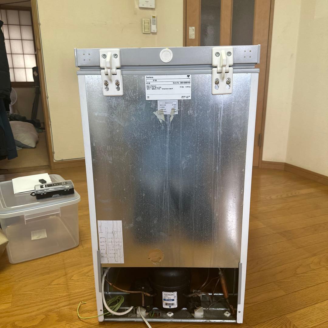 デンマーク製 Excellence VF 80 冷凍庫 80L