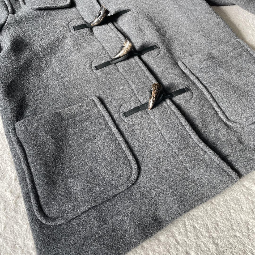 美品　現行　ロンドントラディション　ダッフルコート　グレー　40