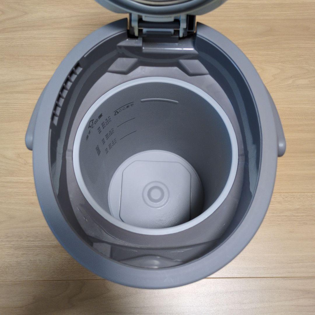 【洗浄済】2024年式 象印 大容量4L スチーム式加湿器 EE-DD50グレー