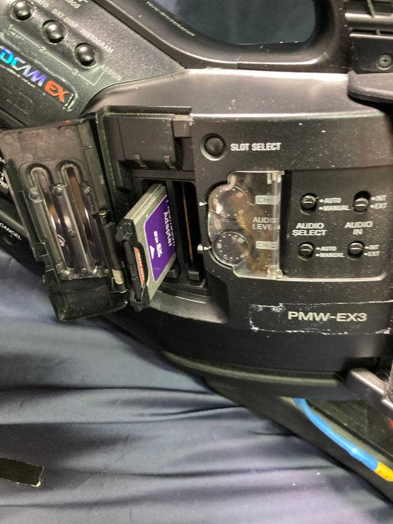SONY PMW EX3業務用ビデオカメラ キヤノンズームレンズなどおまけ付き！