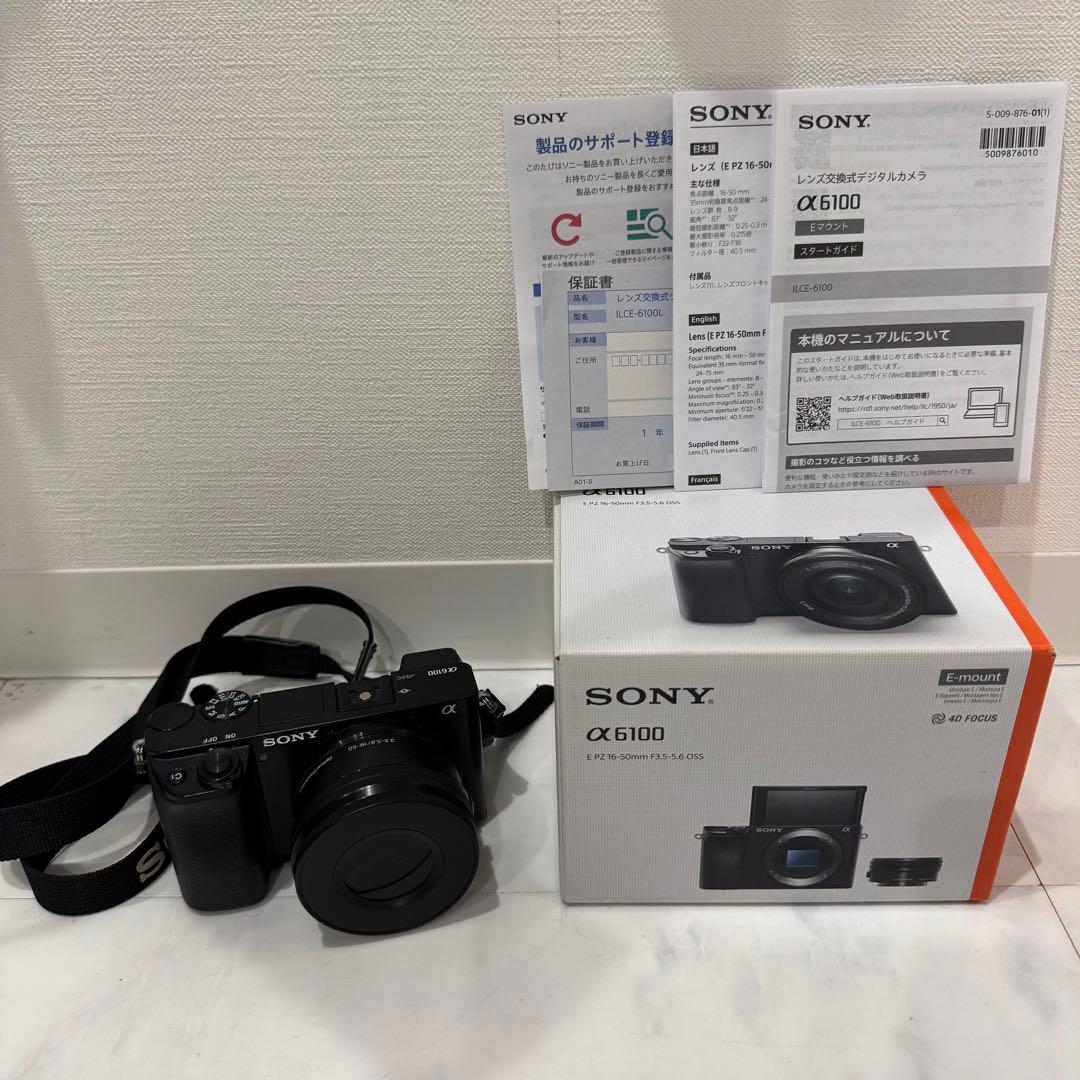SONY α6100 a6100 ILCE-6100 デジタル一眼レフ