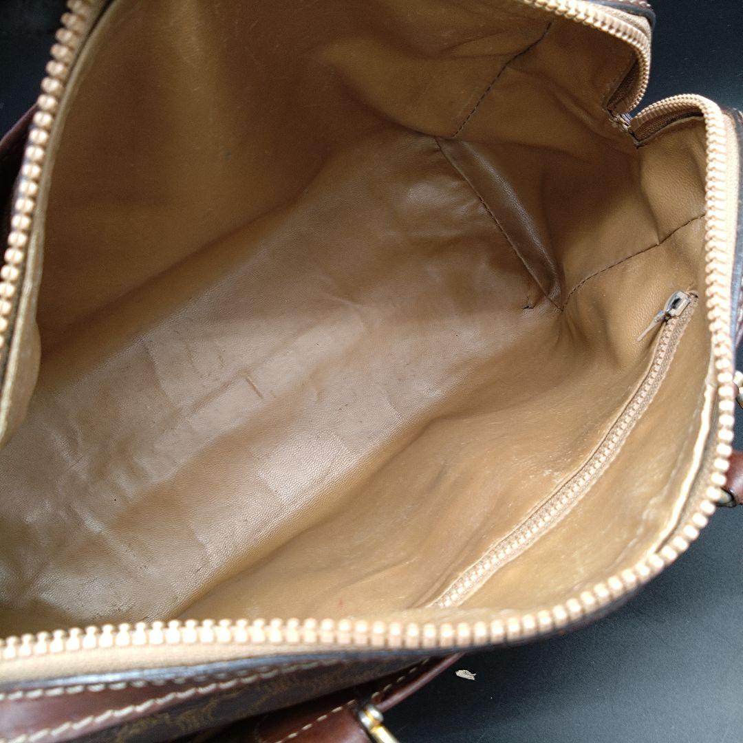 CELINE M06 ミニボストンバッグ マカダム ハンドバック セリーヌ