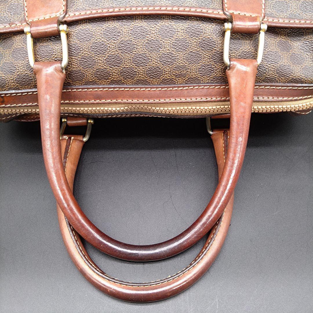 CELINE M06 ミニボストンバッグ マカダム ハンドバック セリーヌ