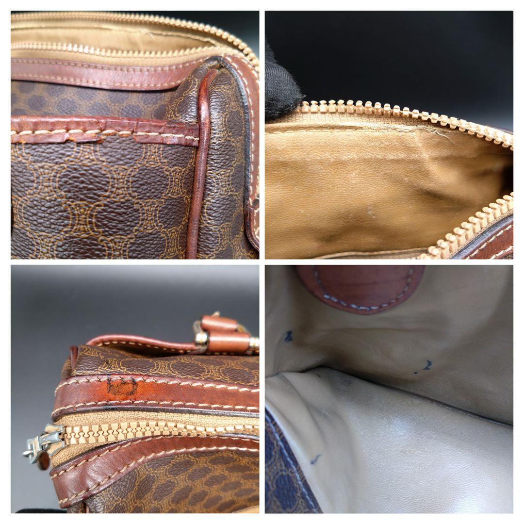 CELINE M06 ミニボストンバッグ マカダム ハンドバック セリーヌ