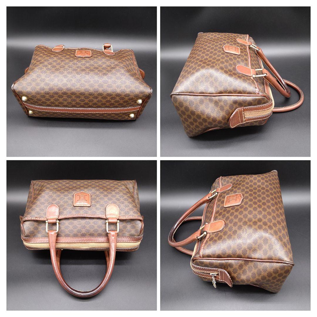 CELINE M06 ミニボストンバッグ マカダム ハンドバック セリーヌ