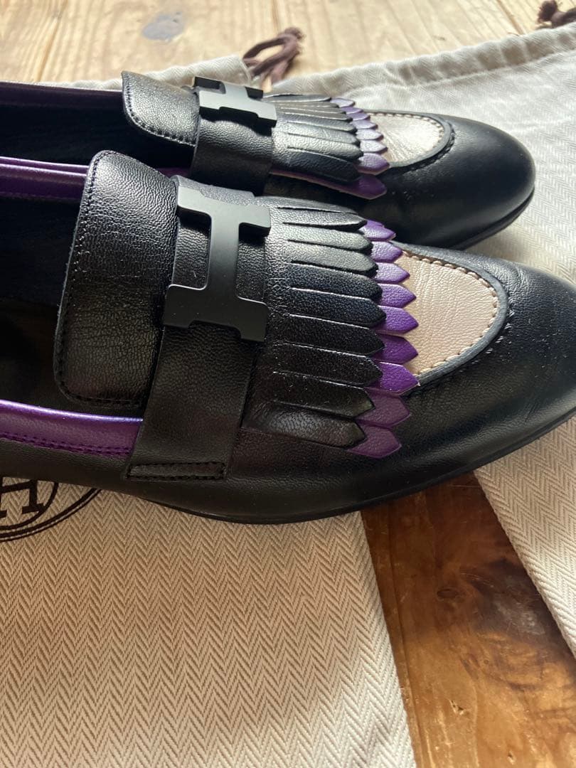 emineroさま専用‼️ 試し履きのみ最値下げ‼️ 新品同様‼️エルメス　モカシン