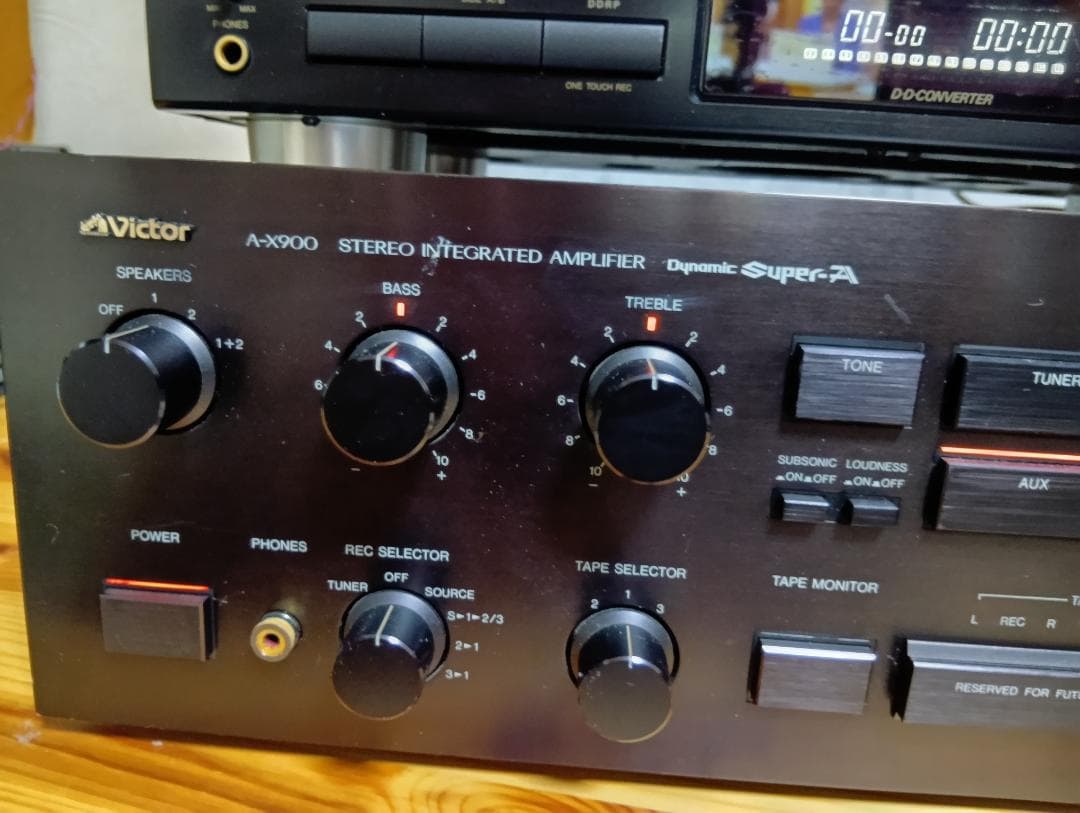 Victor プリメインアンプA-X900 & CDプレーヤーXL-V313