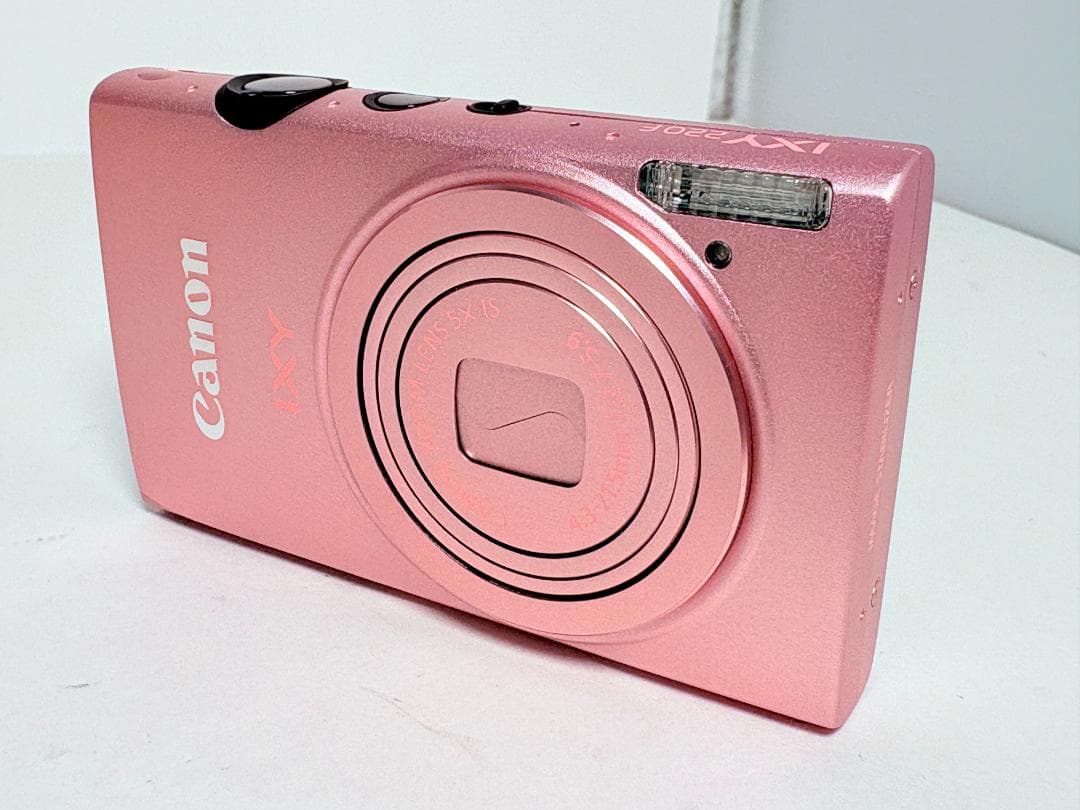 新品級 元箱付き キヤノン IXY 220F ピンク
