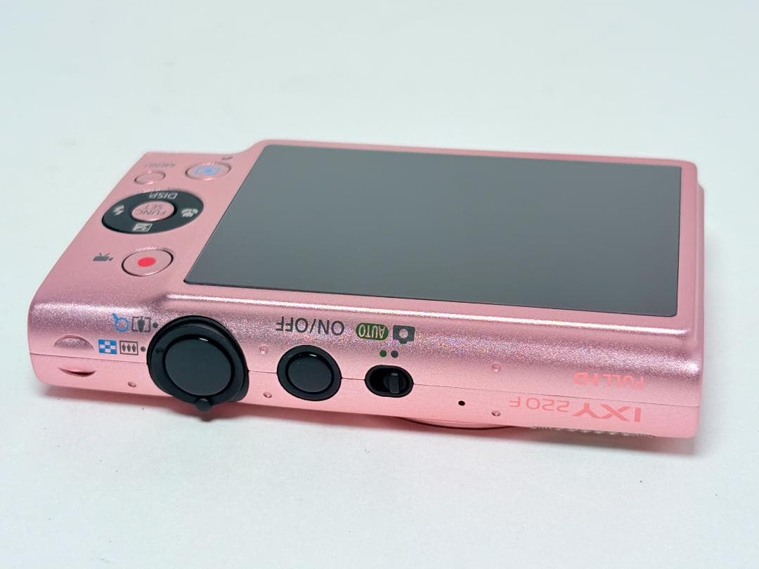 新品級 元箱付き キヤノン IXY 220F ピンク