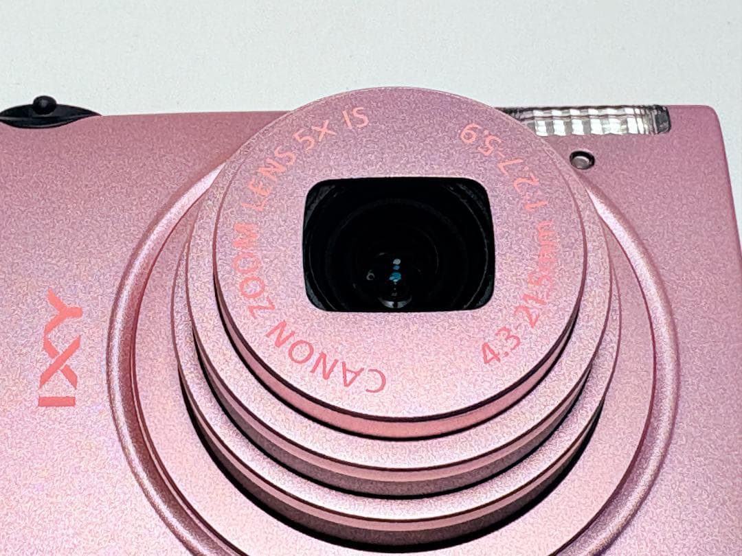 新品級 元箱付き キヤノン IXY 220F ピンク