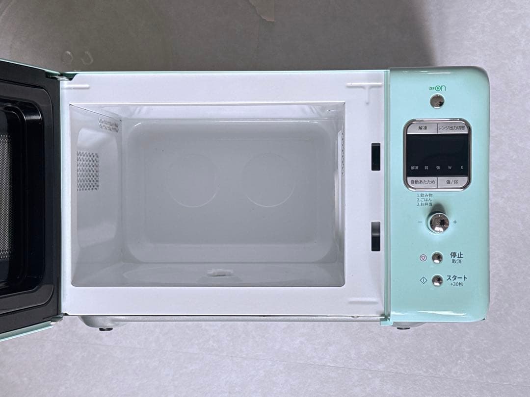 の*み様 Techtuit 電子レンジ グリーン 【値下げ不可❌】