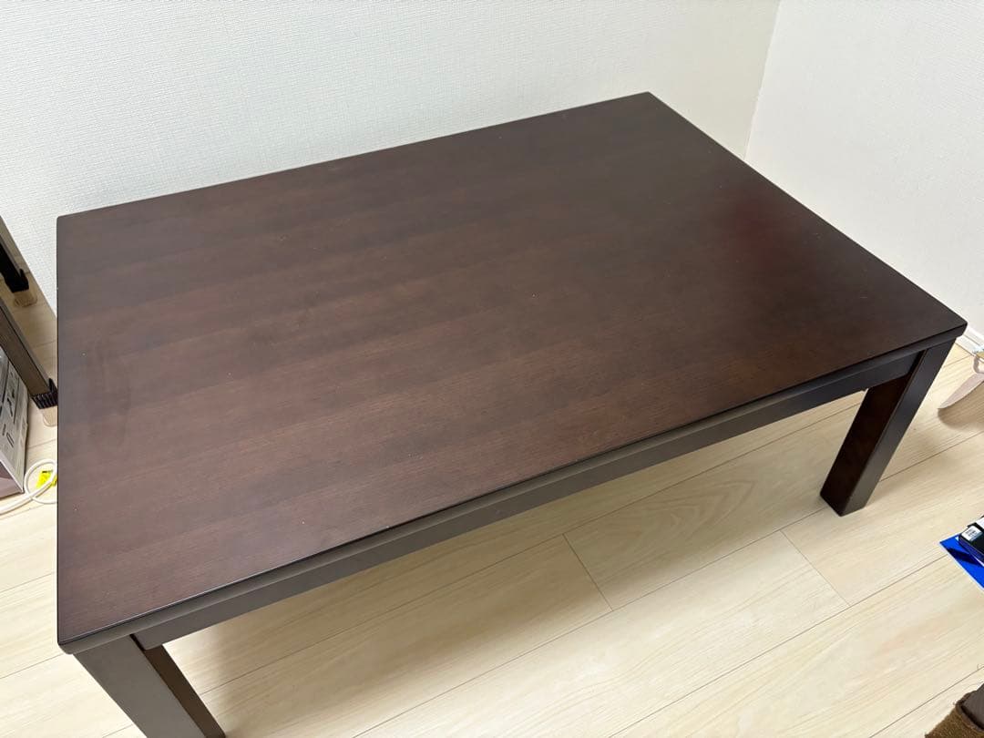 ダークブラウン こたつテーブル MK-1058/DB/11 無印良品