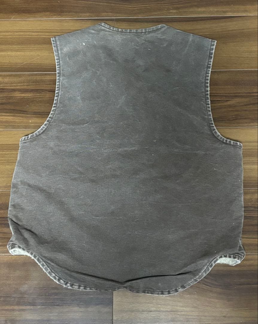 Carhartt ボアライニング付き ダックベスト　Made in USA