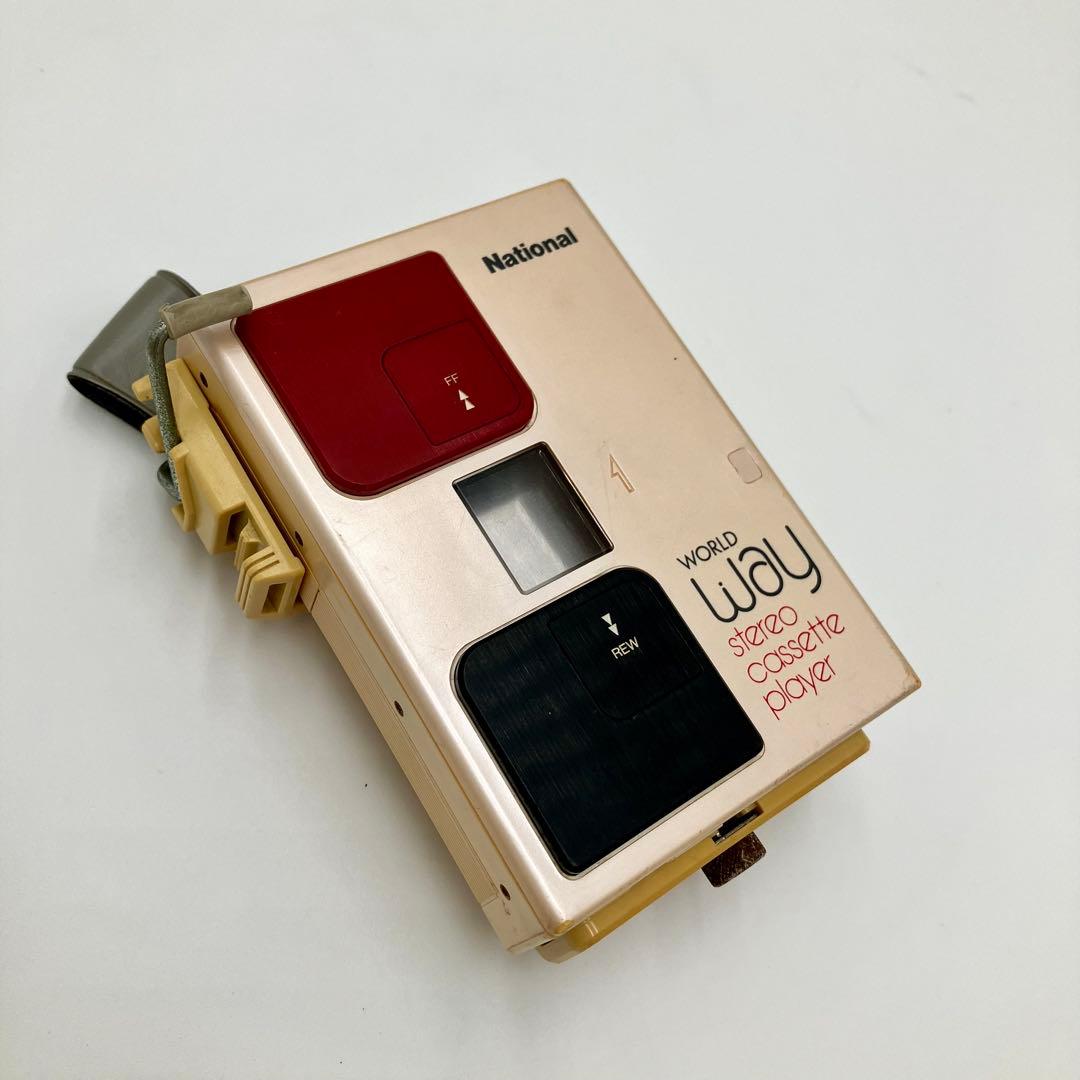National RQ-WJ1 ステレオカセットプレーヤー　ジャンク