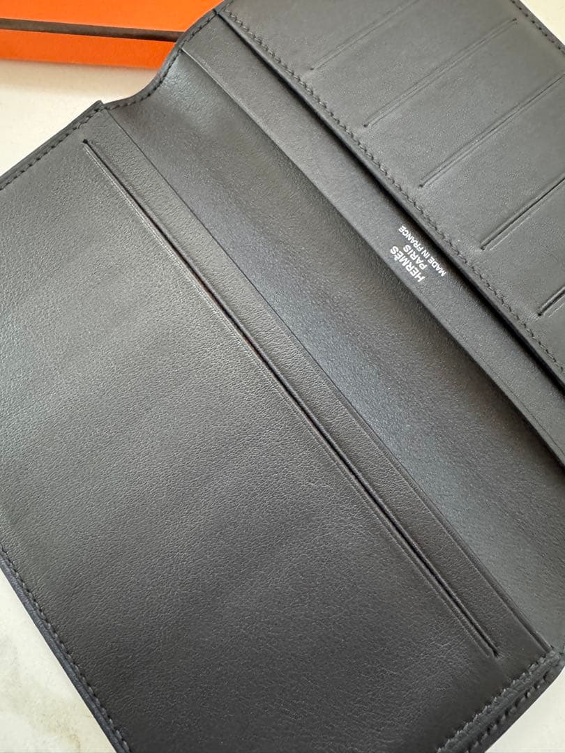 HERMESブラック 長財布