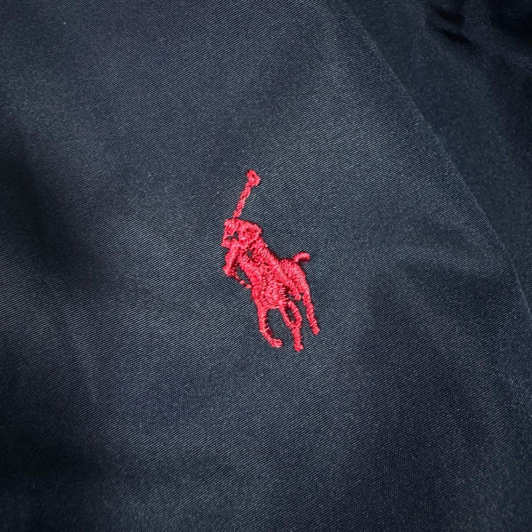 Polo Golf ネイビー L ナイロンプルオーバー ラルフローレン メンズ