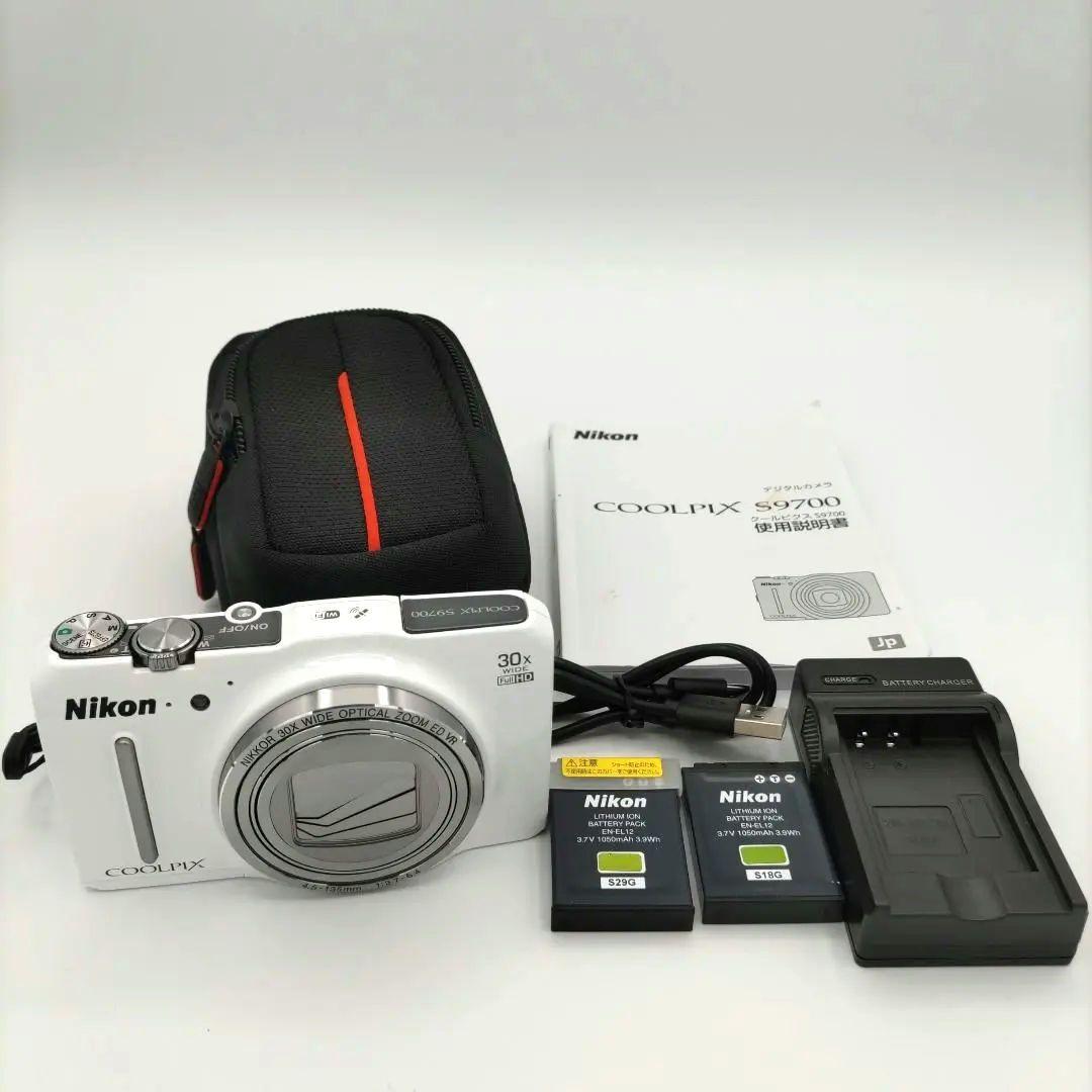 Nikon COOLPIX S9700 ニコン クールピクス 白