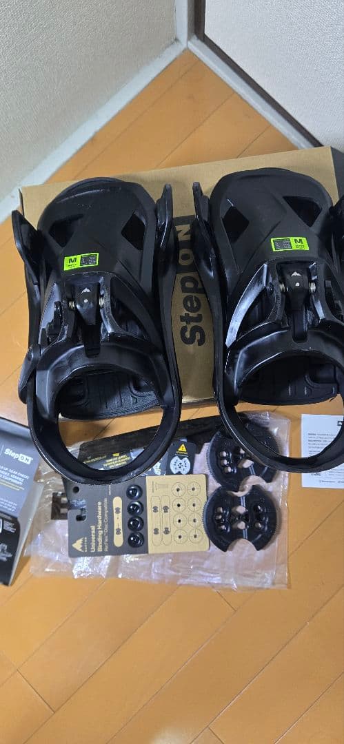 burton step on ステップオン　Mサイズ　スノーボードビンディング