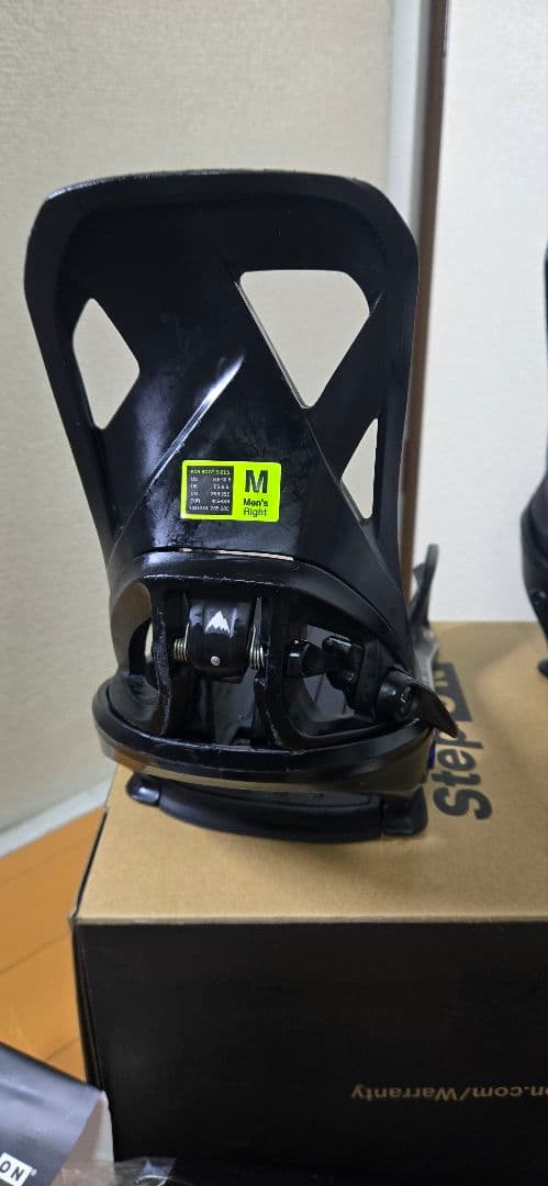 burton step on ステップオン　Mサイズ　スノーボードビンディング