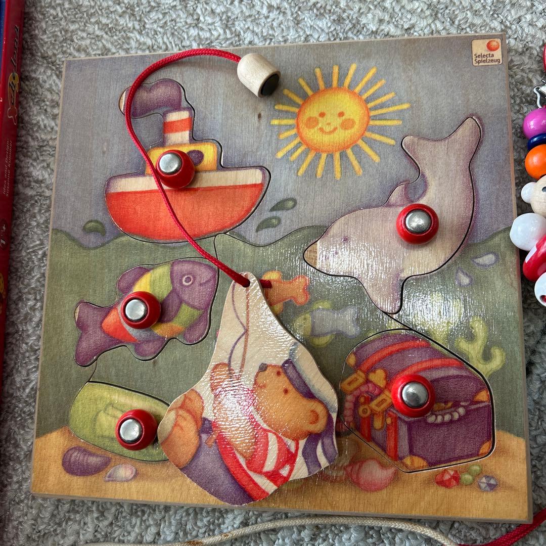 木のおもちゃセット　セレクタ社　ミッキィ社　など