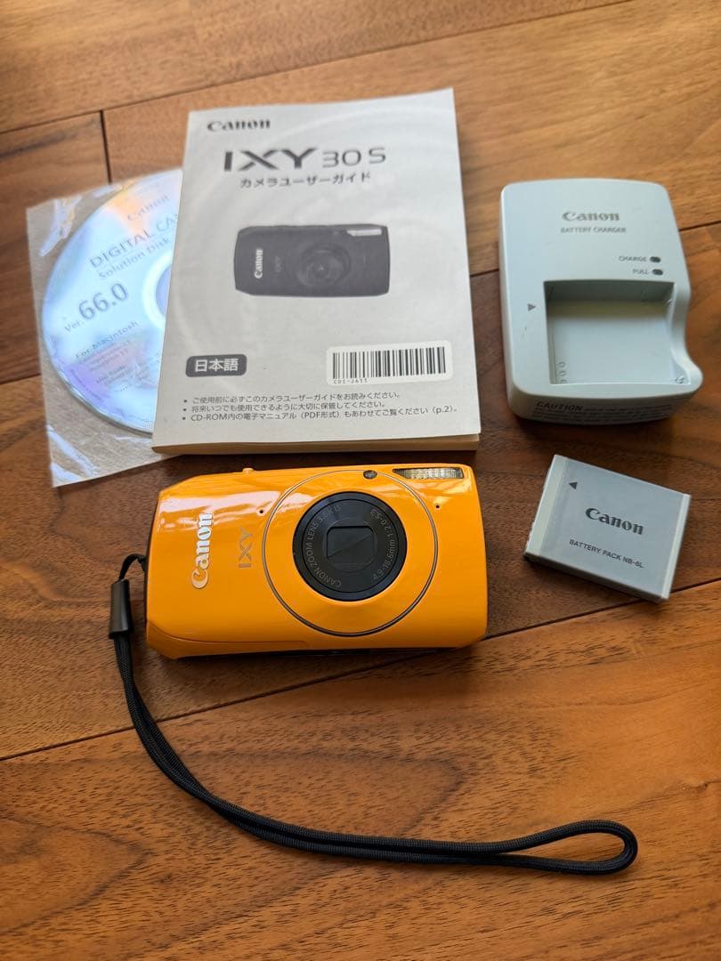 Canon IXY 30S デジタルカメラ オレンジ
