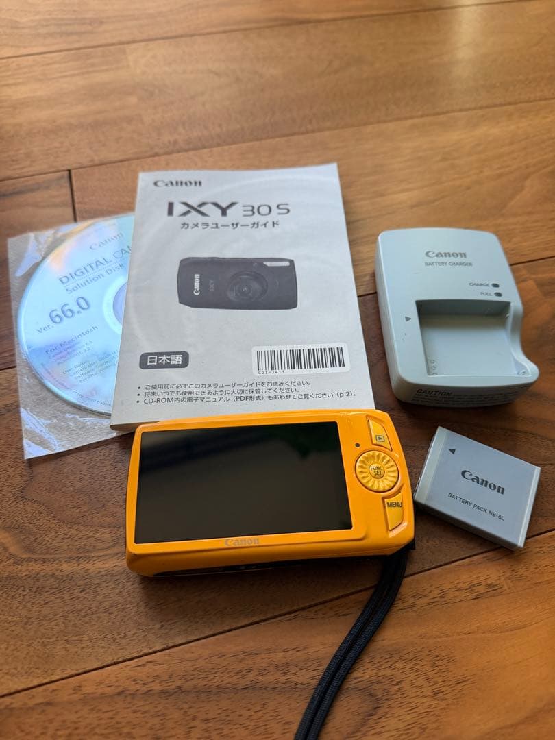 Canon IXY 30S デジタルカメラ オレンジ