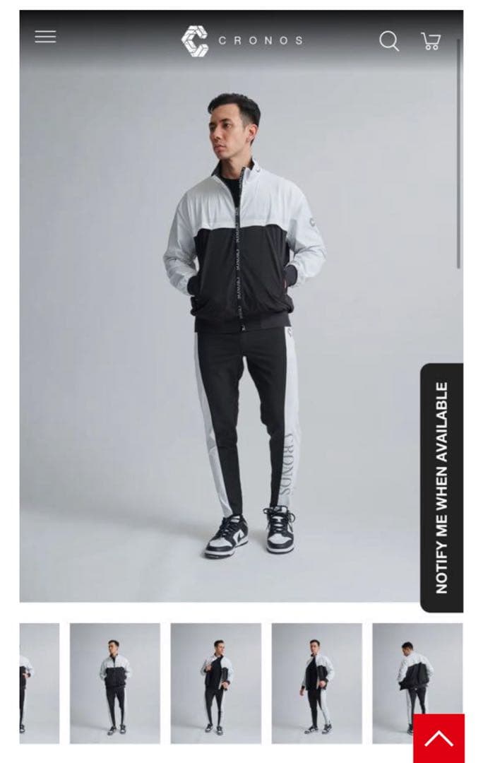 CRONOS セットアップ　上M、下Sサイズ